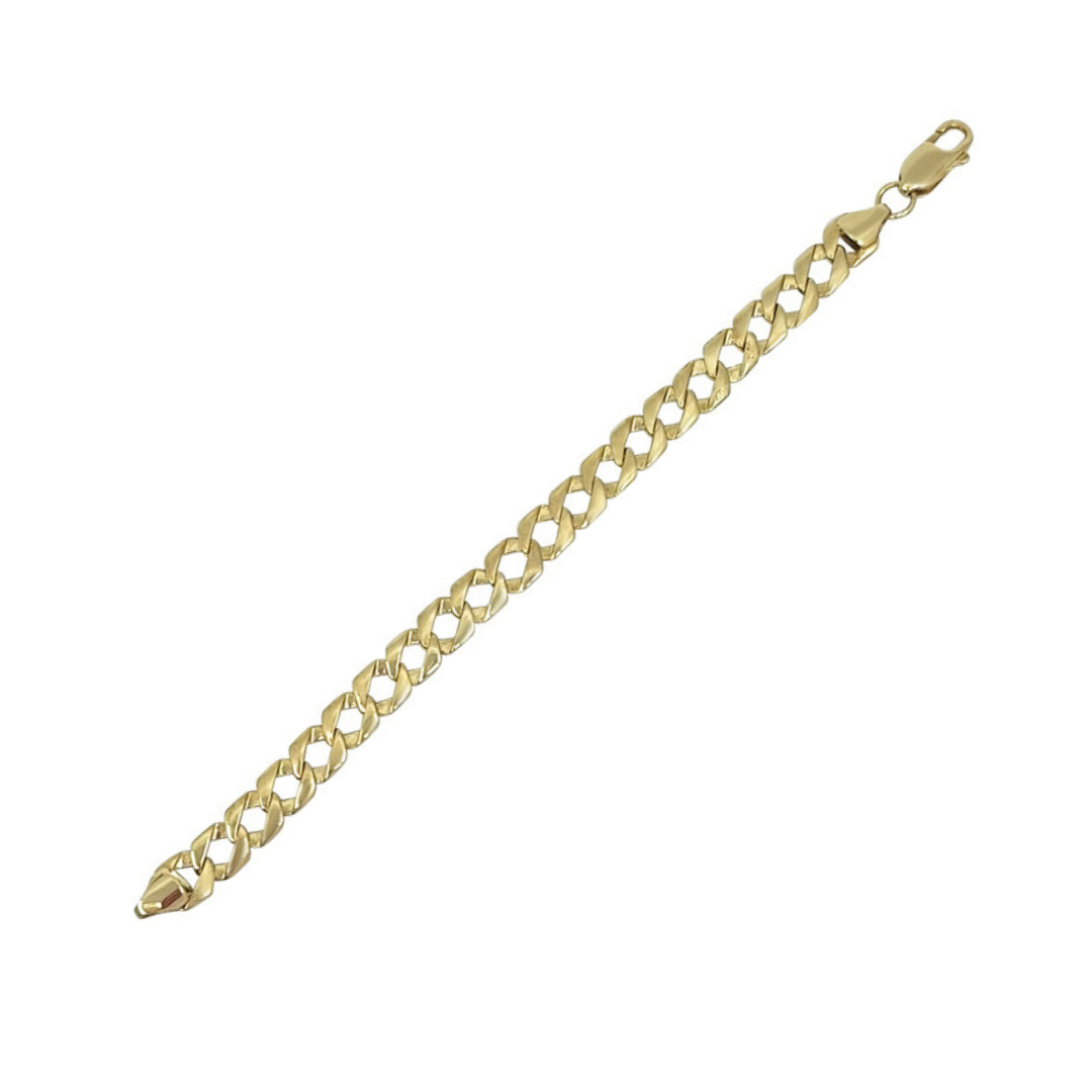 9ct Yellow Gold Child's Curb Bracelet 6"
