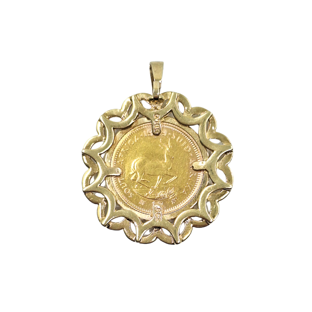1 Rand Coin Pendant 1979