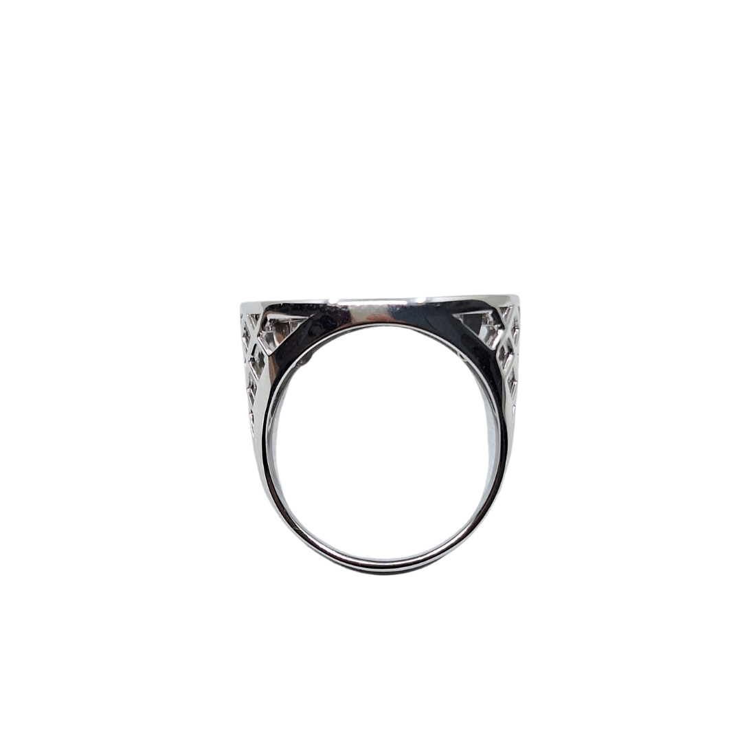 Silver St George Ring