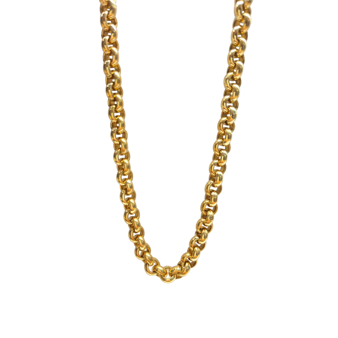 9ct Yellow Gold Belcher Chain 29"
