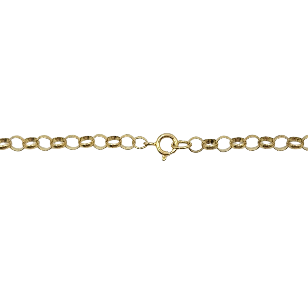 9ct Yellow Gold Belcher Chain 30"