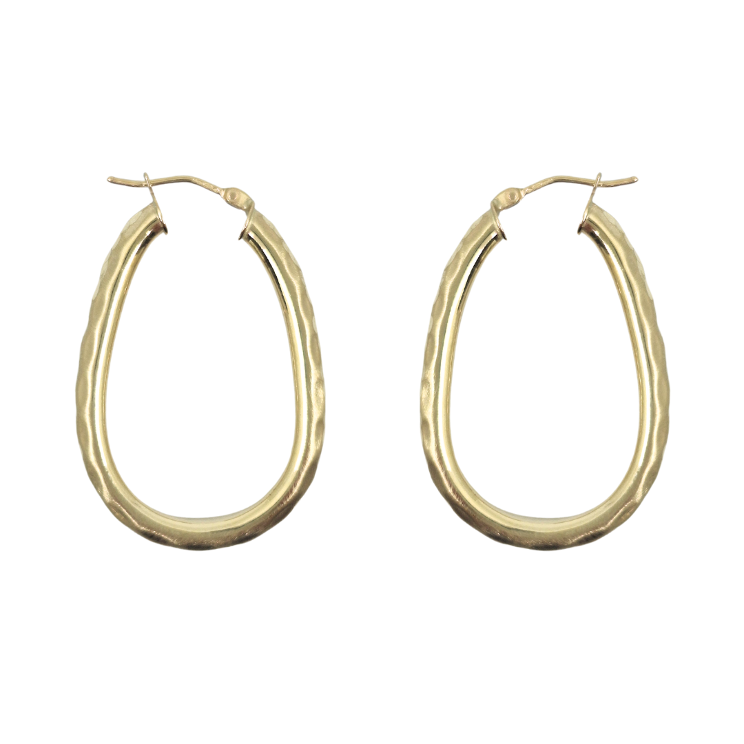 9ct Yellow Gold Hoops