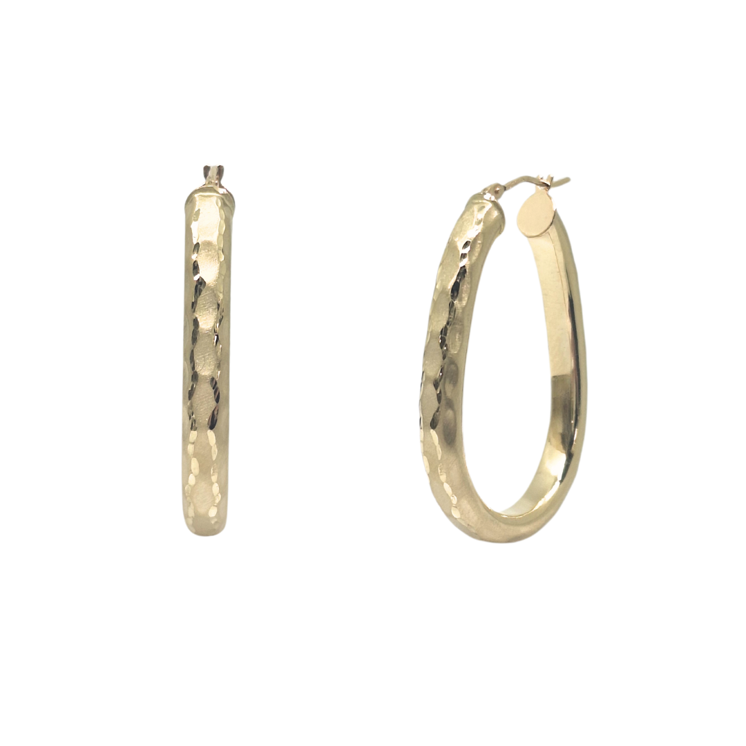 9ct Yellow Gold Hoops