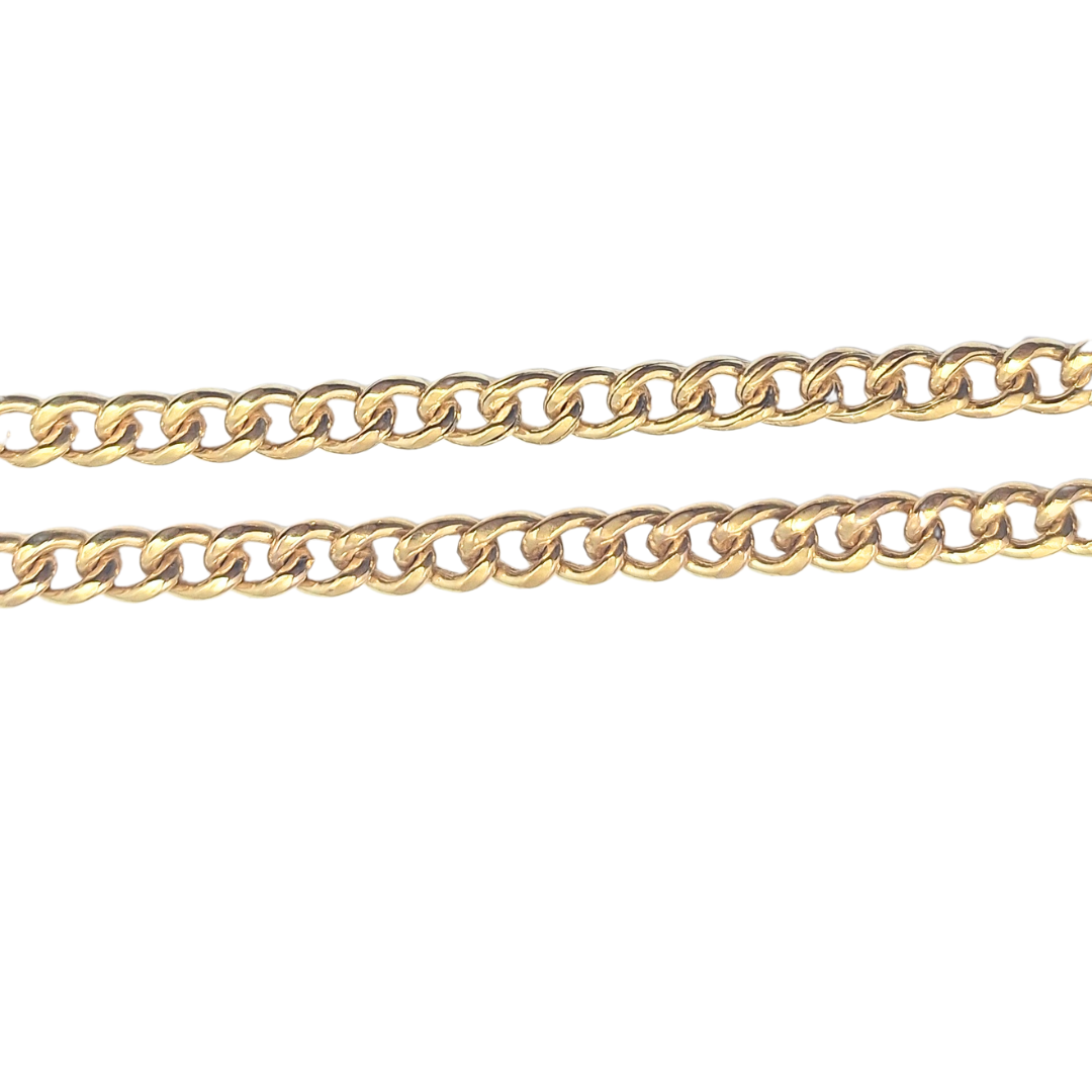 9ct Yellow Gold Albert Chain 20"