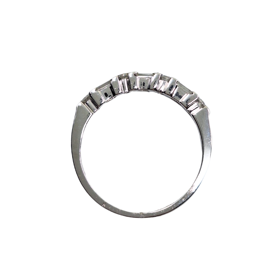 18ct White Gold Baguette Diamond Eternity Ring