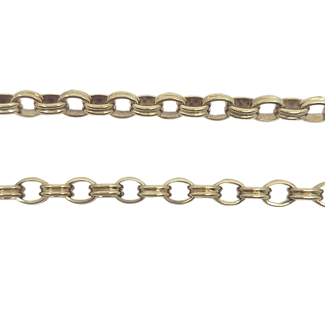 9ct Yellow Gold Belcher Chain 26"