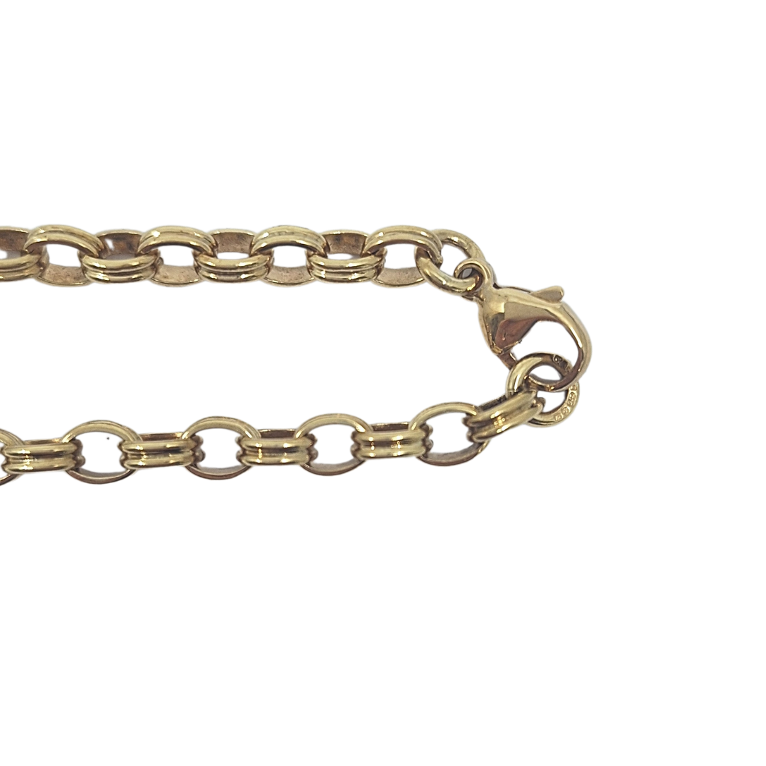 9ct Yellow Gold Belcher Chain 26"