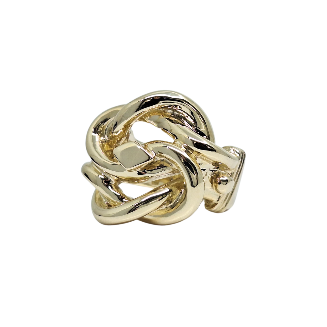 9ct Yellow Gold Knot Ring
