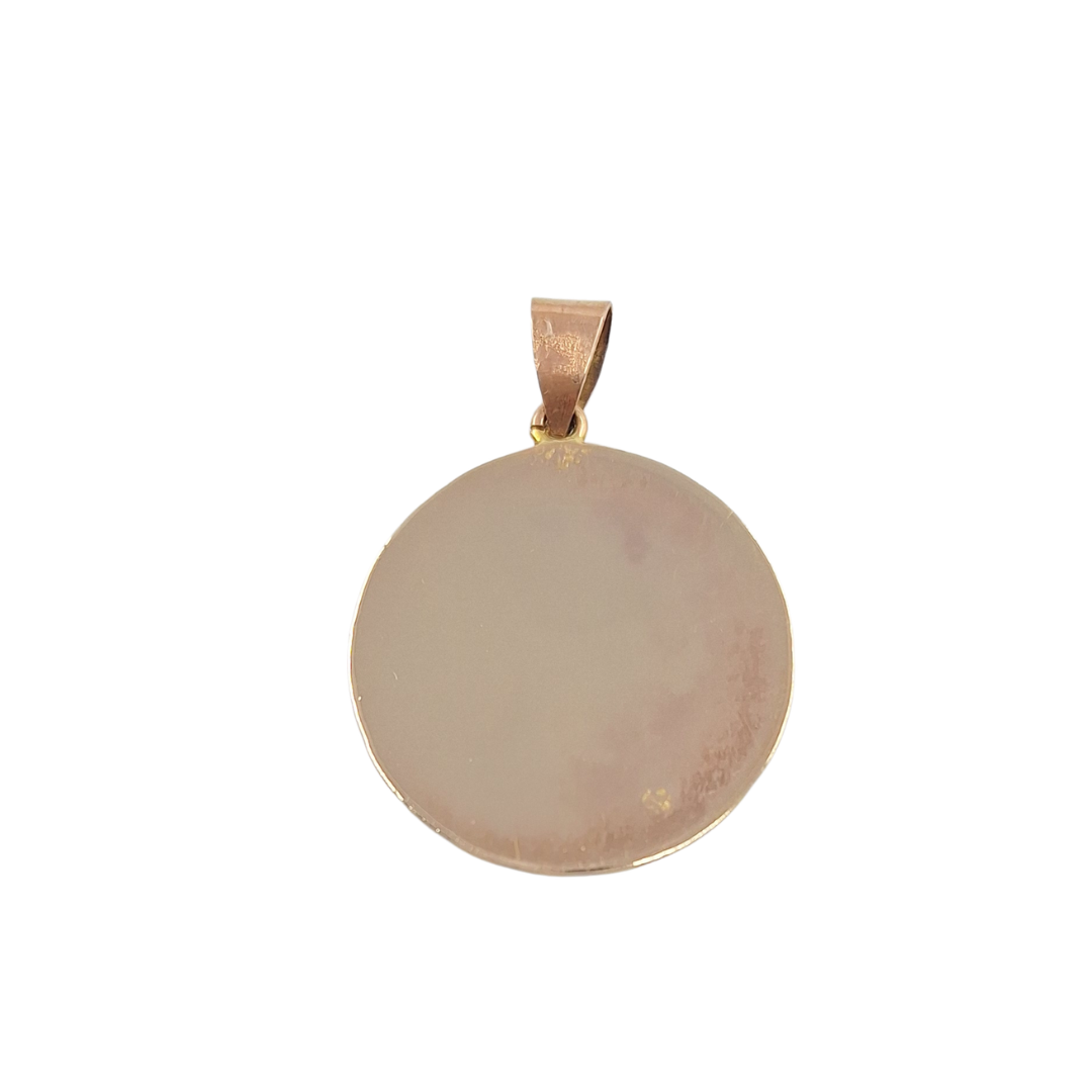 14ct Yellow Gold Nefertiti Pendant