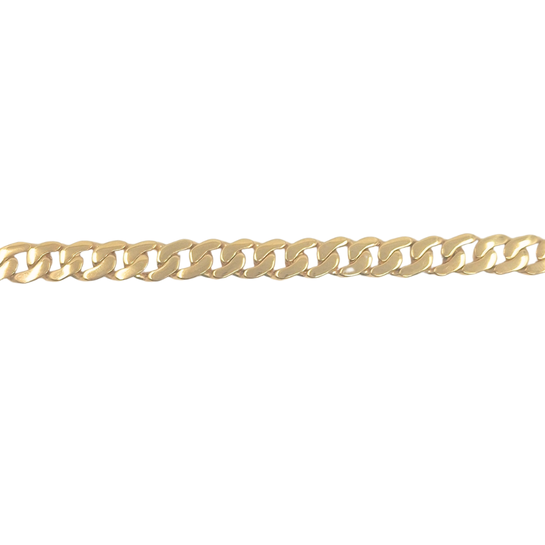 9ct Yellow Gold Curb Bracelet 8.5"