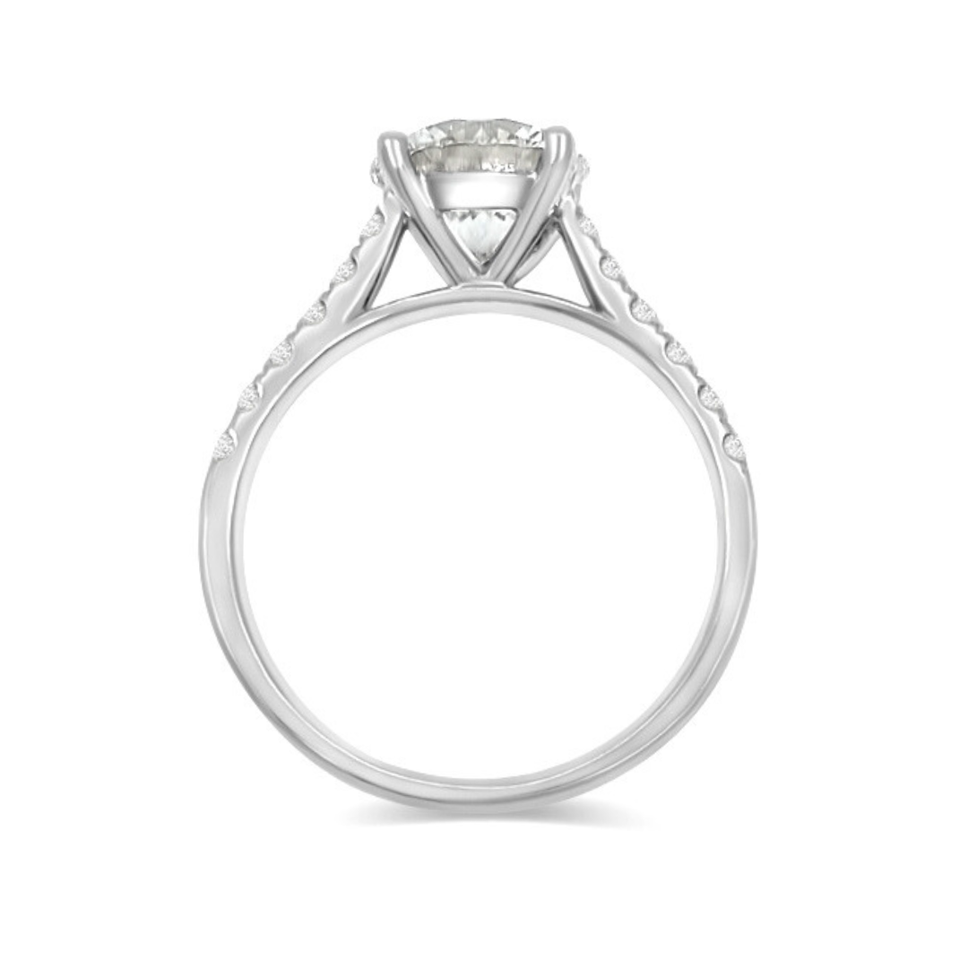 White Gold Ethical Diamond Ring 2.75ct