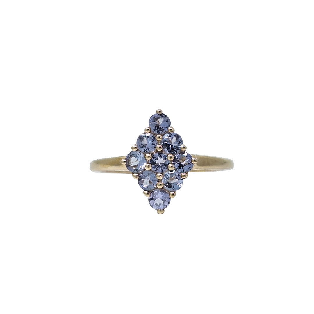 9ct Yellow Gold Tanzanite Ring