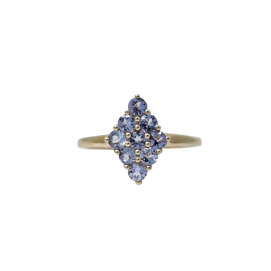 9ct Yellow Gold Tanzanite Ring