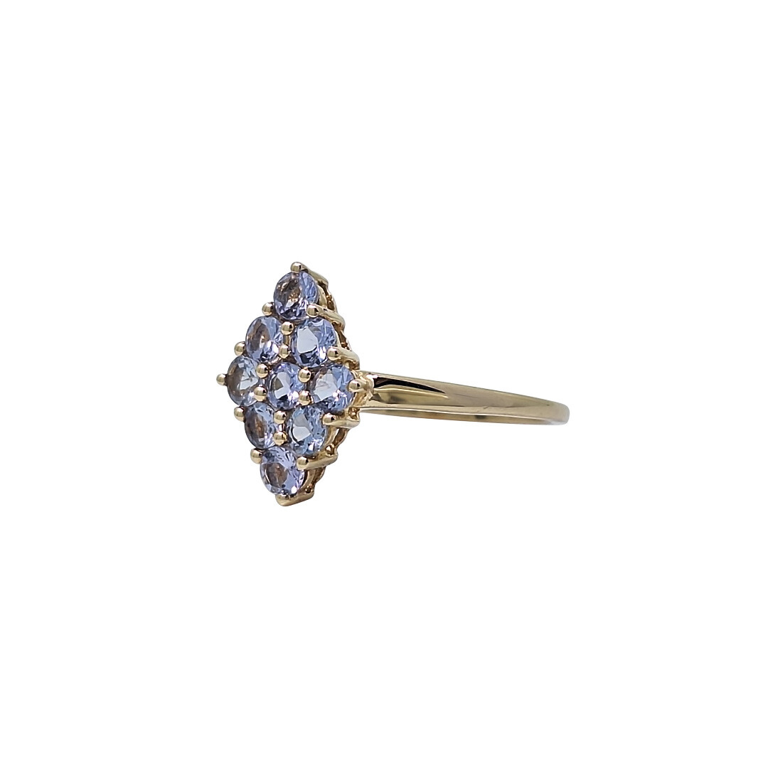9ct Yellow Gold Tanzanite Ring
