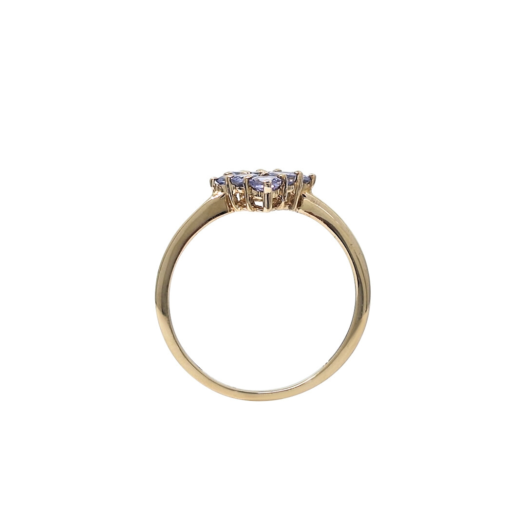 9ct Yellow Gold Tanzanite Ring