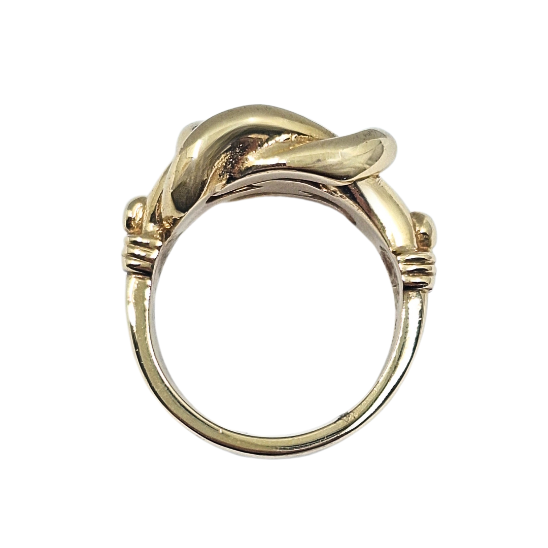 9ct Yellow Gold knot Ring