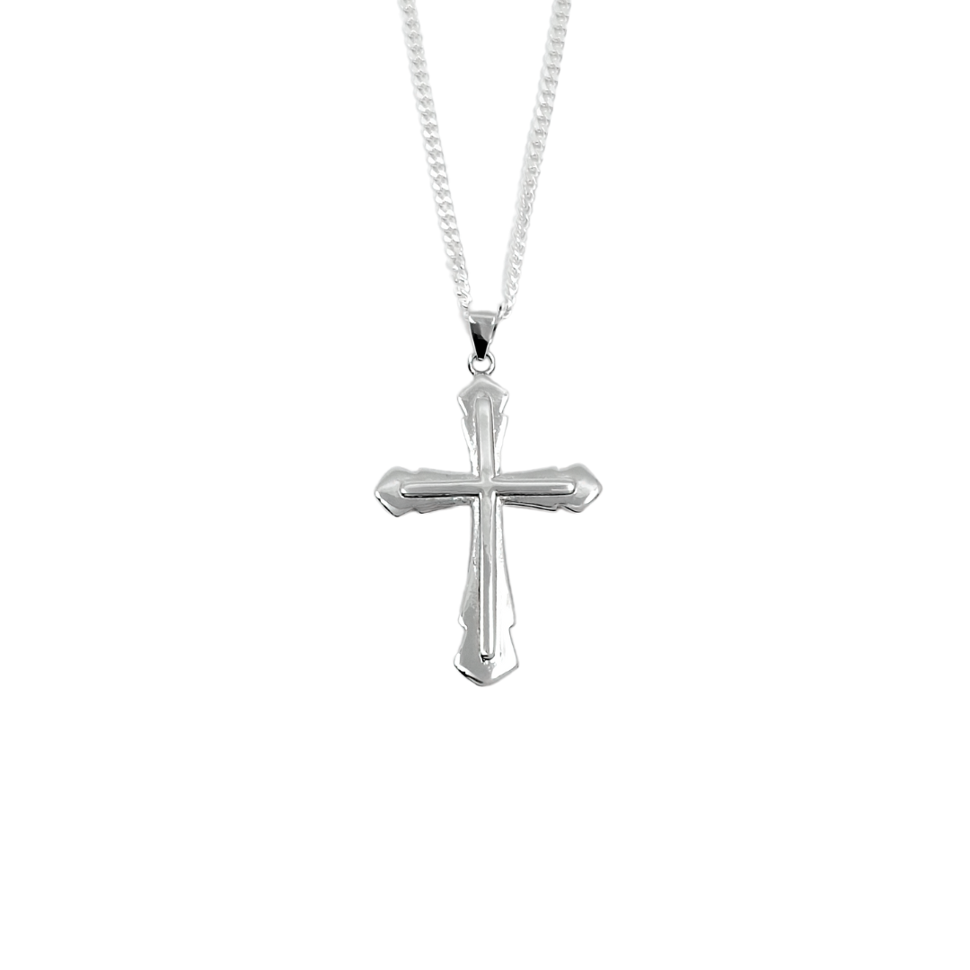 Silver Cross Pendant