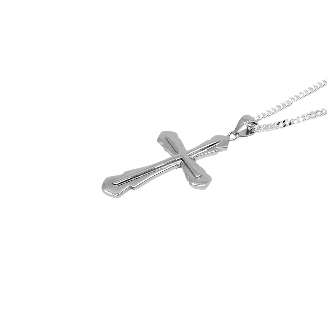 Silver Cross Pendant