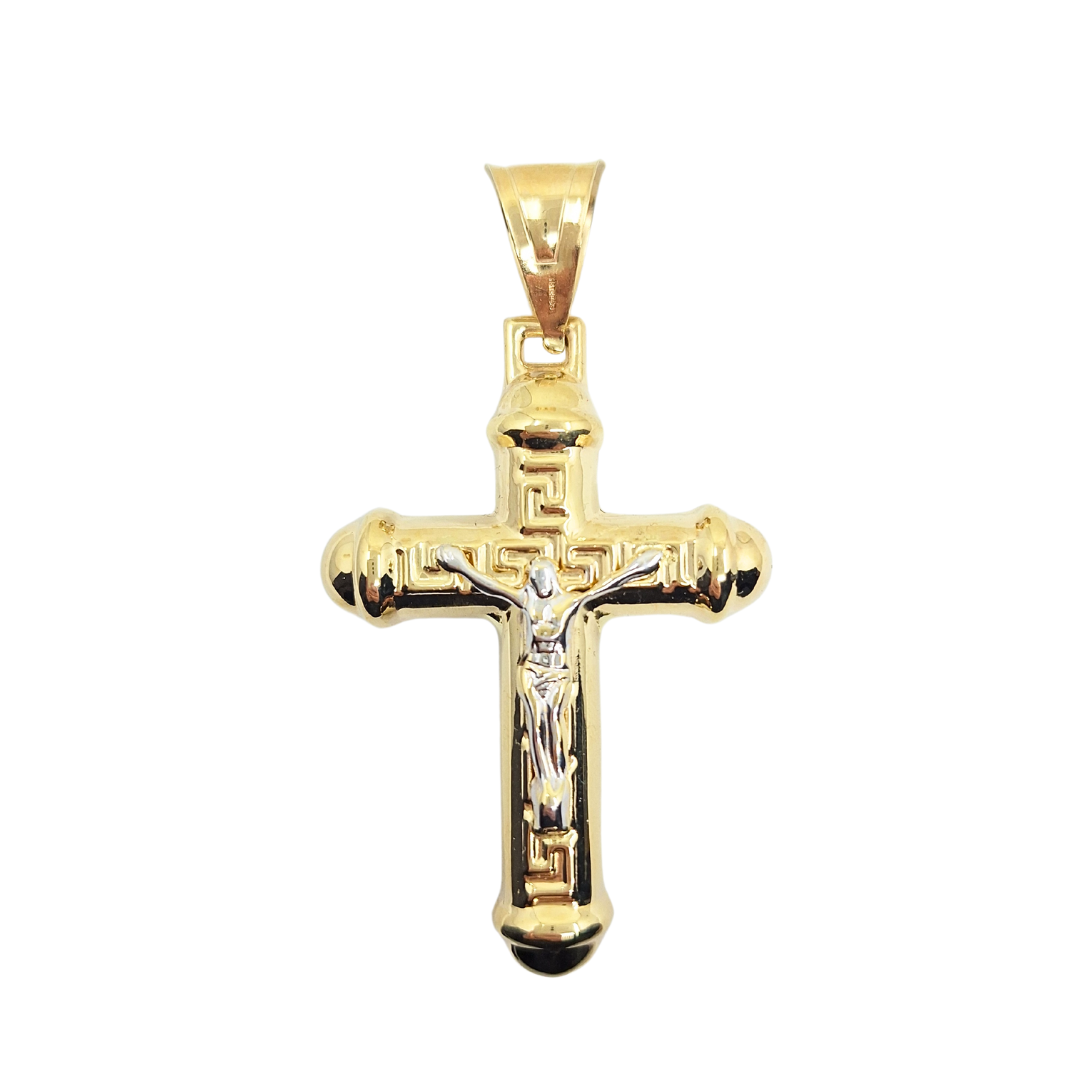 14ct Yellow Gold Crucifix Pendant
