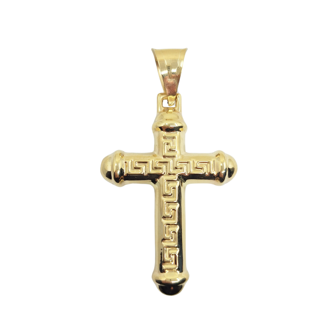14ct Yellow Gold Crucifix Pendant