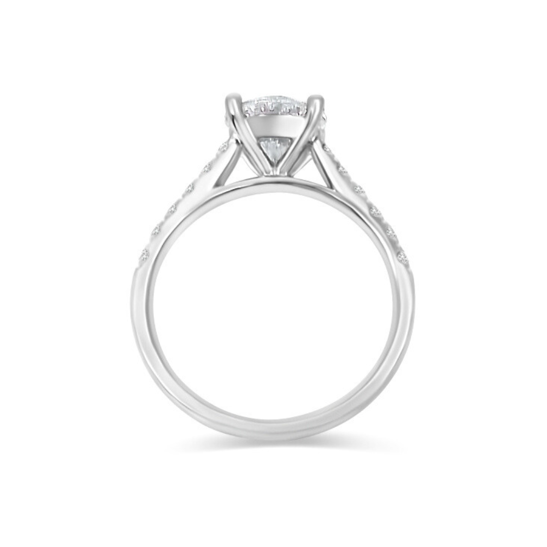White Gold Ethical Diamond Ring 1.60ct