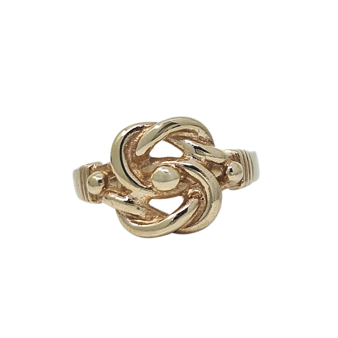 9ct Yellow Gold Knot Ring