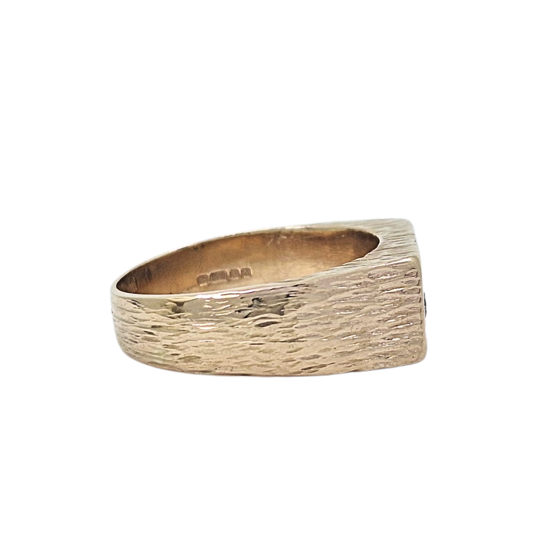 9ct Yellow Gold Four Stone Diamond Ring