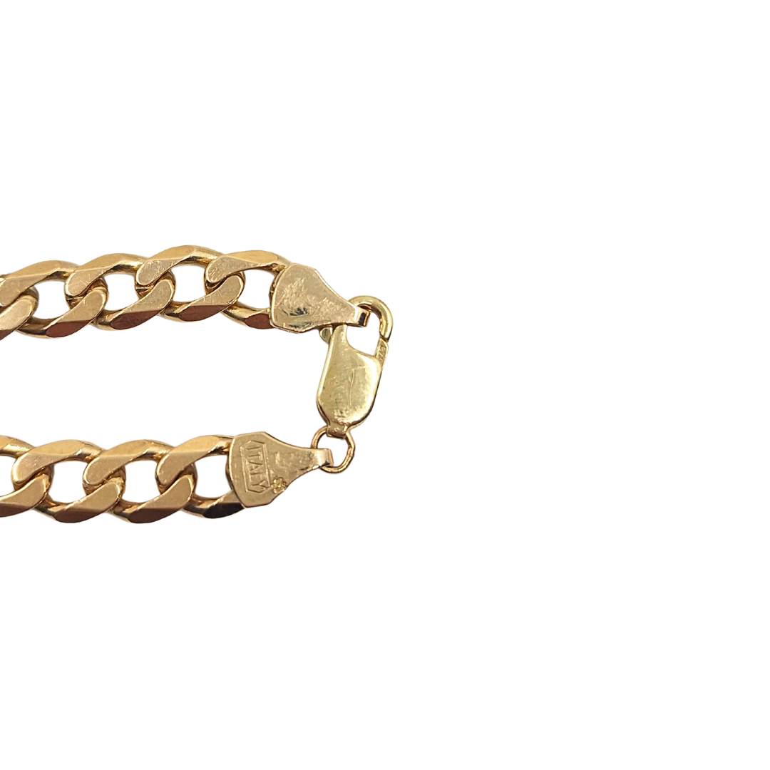 9ct Yellow Gold Curb Chain 20"