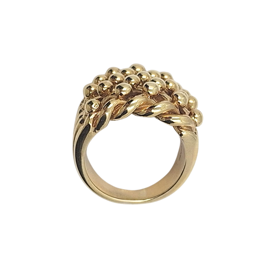 9ct Yellow Gold Keeper Ring