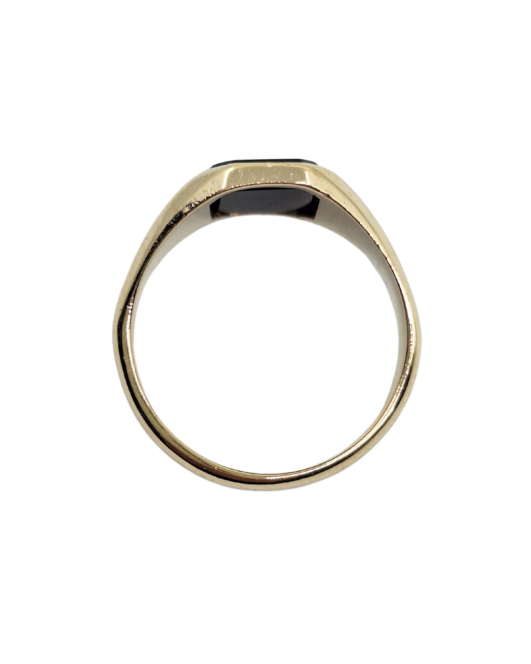 9ct Yellow Gold Onyx Signet Ring