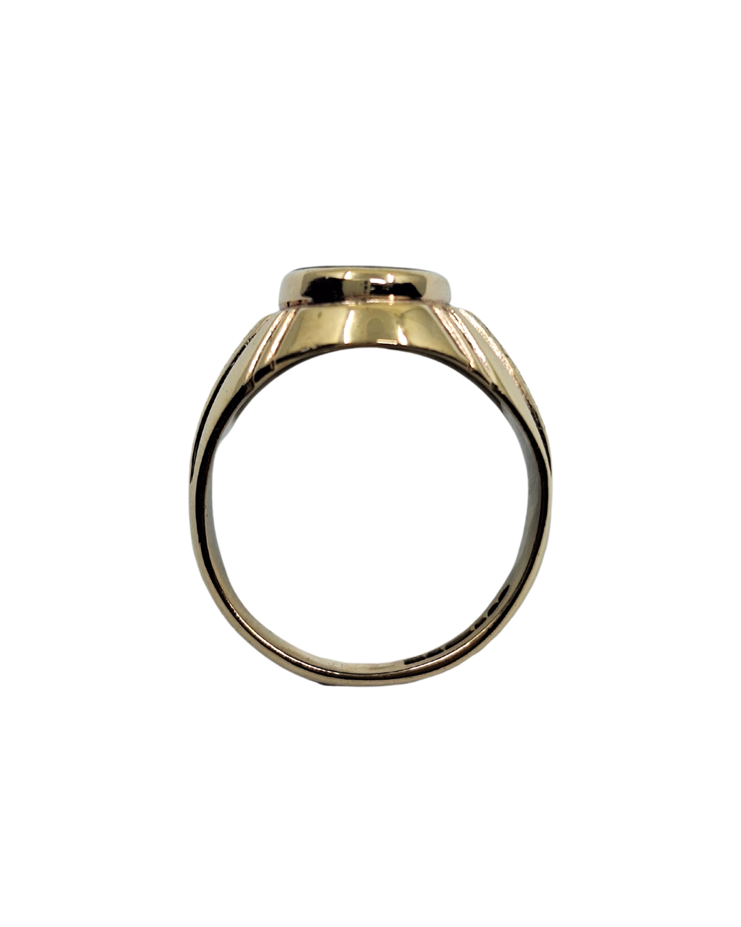 9ct Yellow Gold Onyx Signet Ring