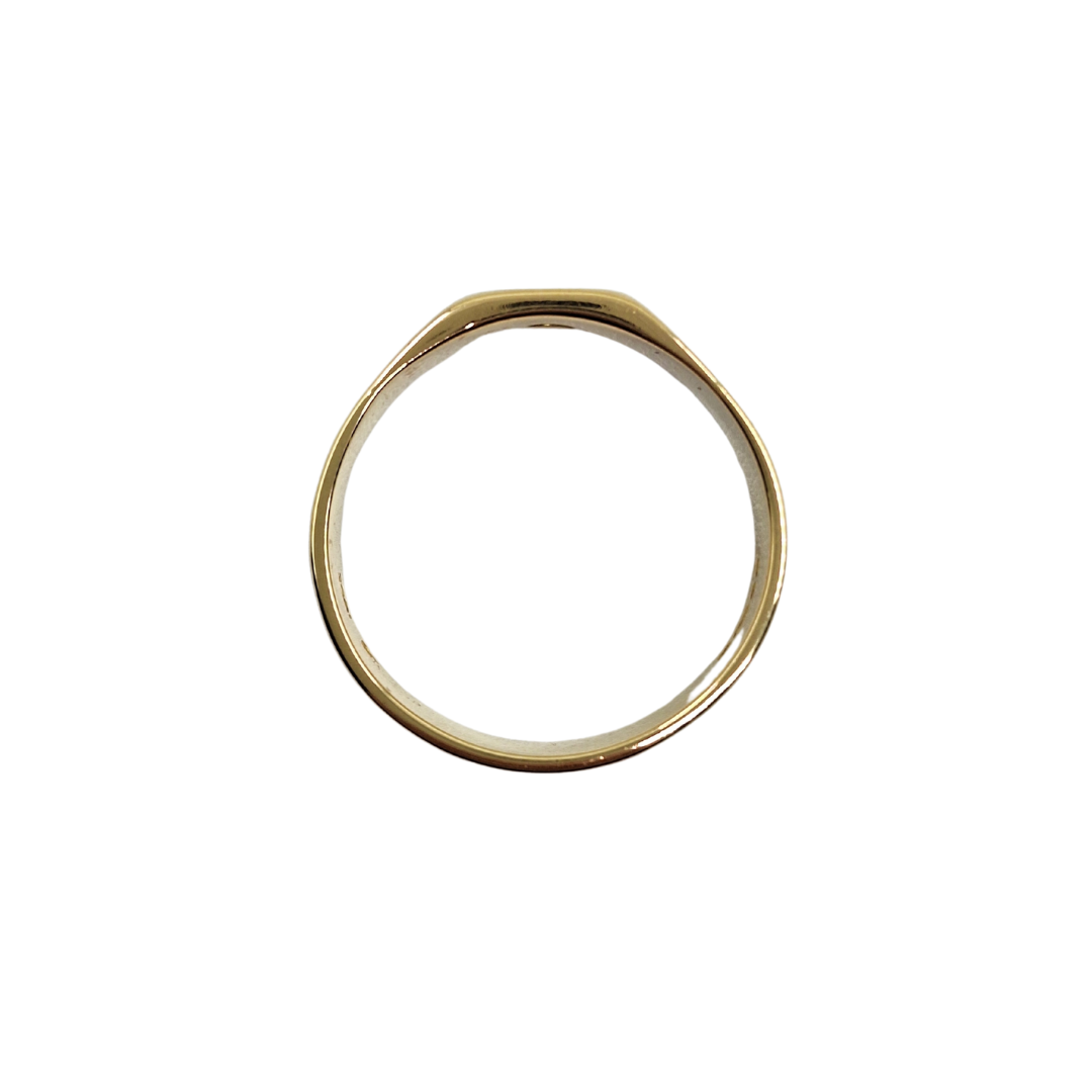 18ct Yellow Gold Star Set Diamond Band Ring