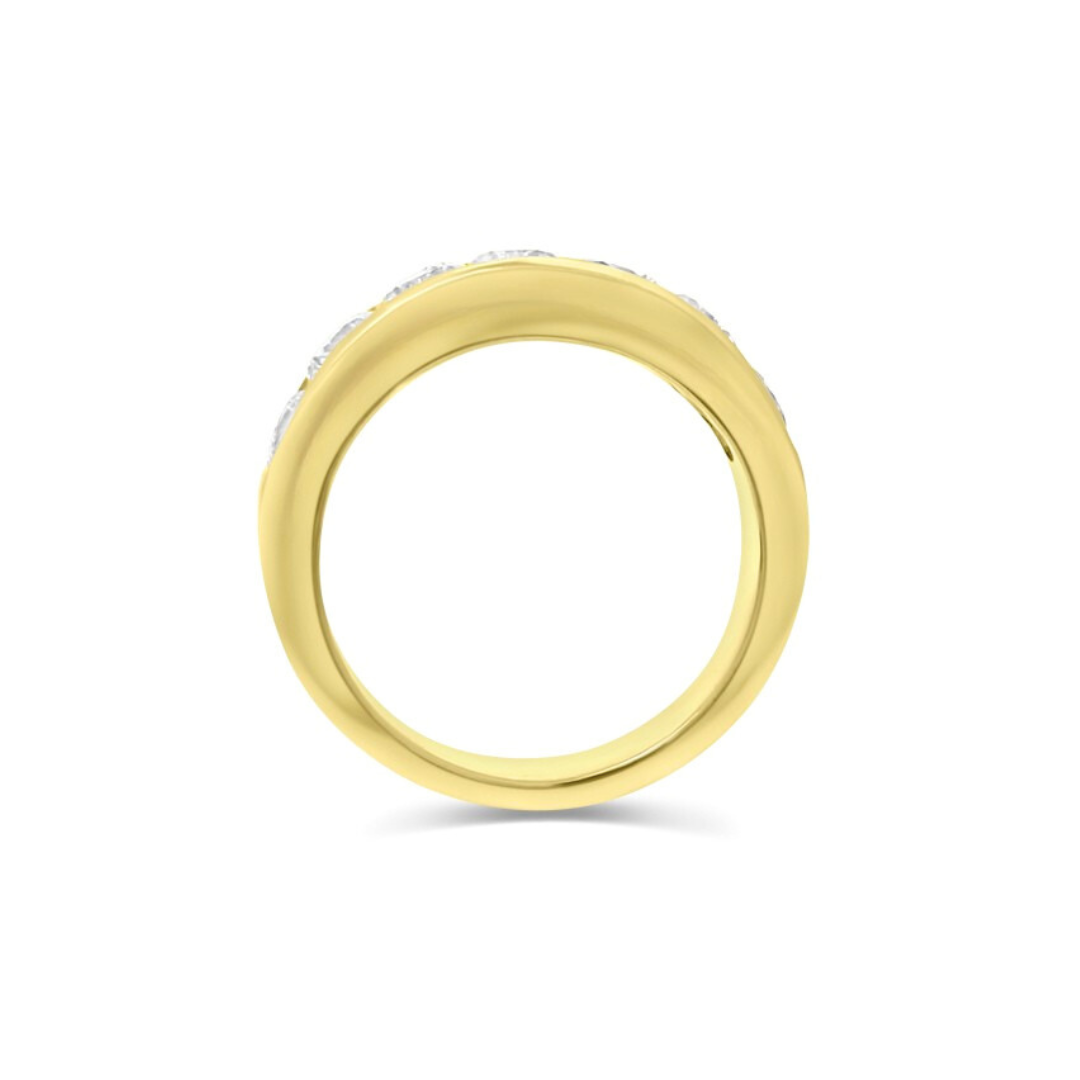 Yellow Gold Ethical Diamond Channel Set Eternity Ring 1.50ct