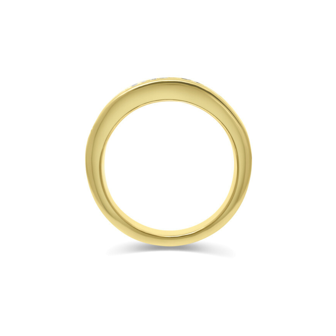 Yellow Gold Ethical Diamond Channel Set Eternity Ring 1.00ct