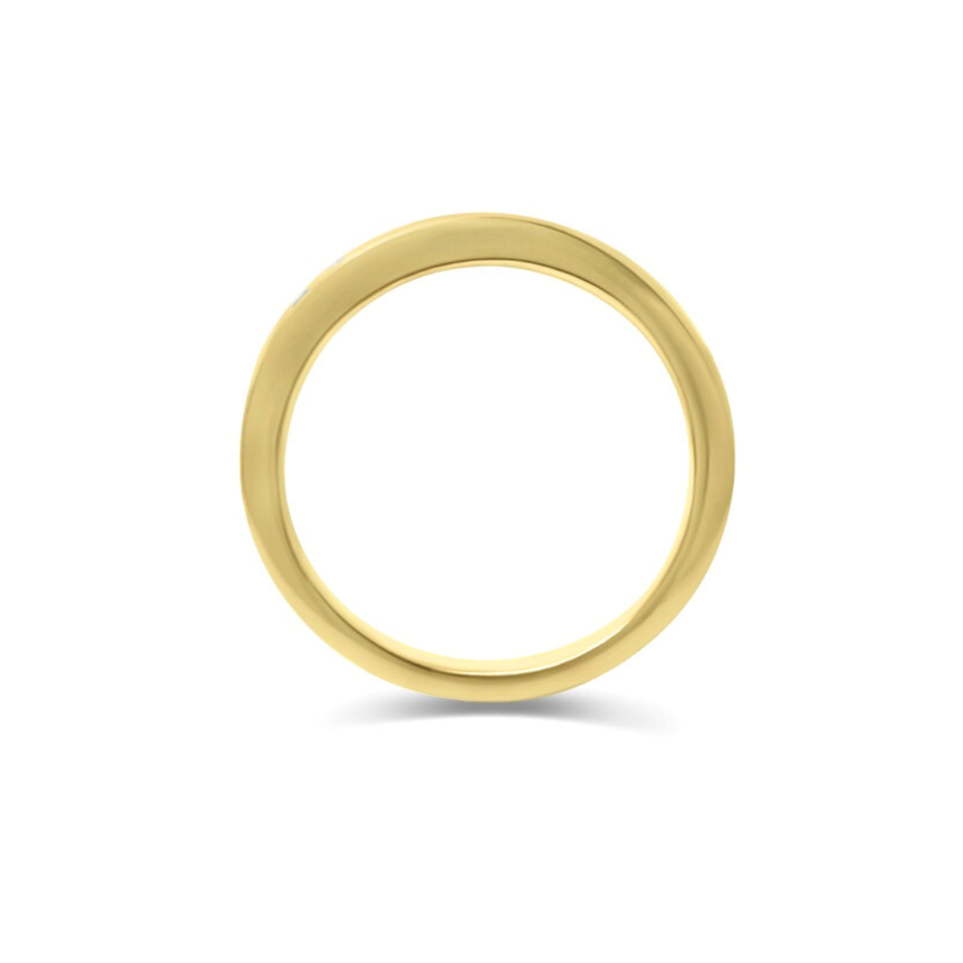 Yellow Gold Ethical Diamond Channel Set Eternity Ring 0.50ct