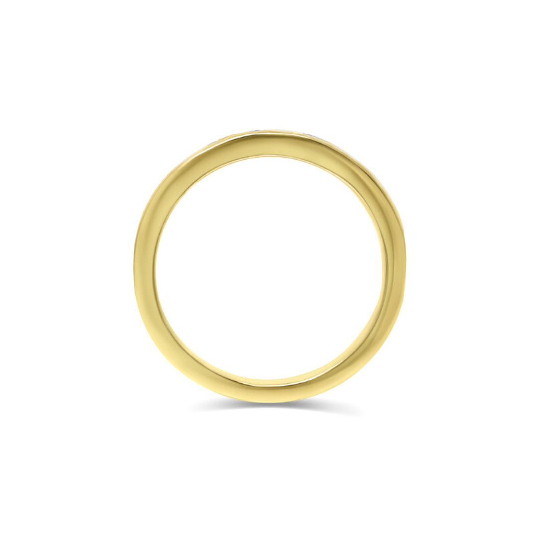 Yellow Gold Ethical Diamond Channel Set Eternity Ring 0.25ct
