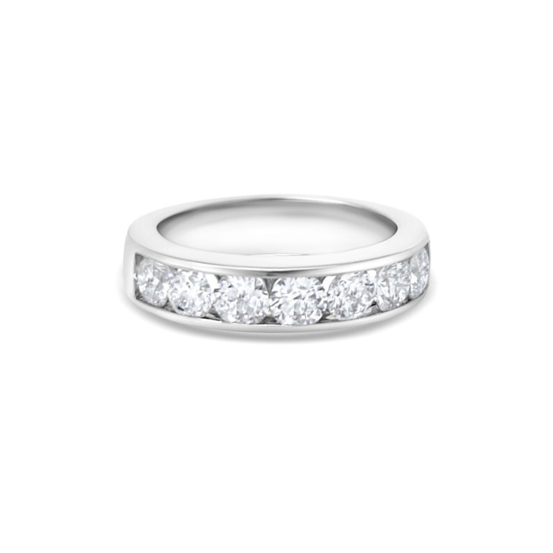 White Gold Ethical Diamond Channel Set Eternity Ring 1.50ct