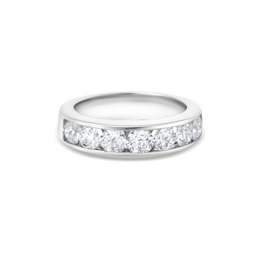 White Gold Ethical Diamond Channel Set Eternity Ring 1.50ct