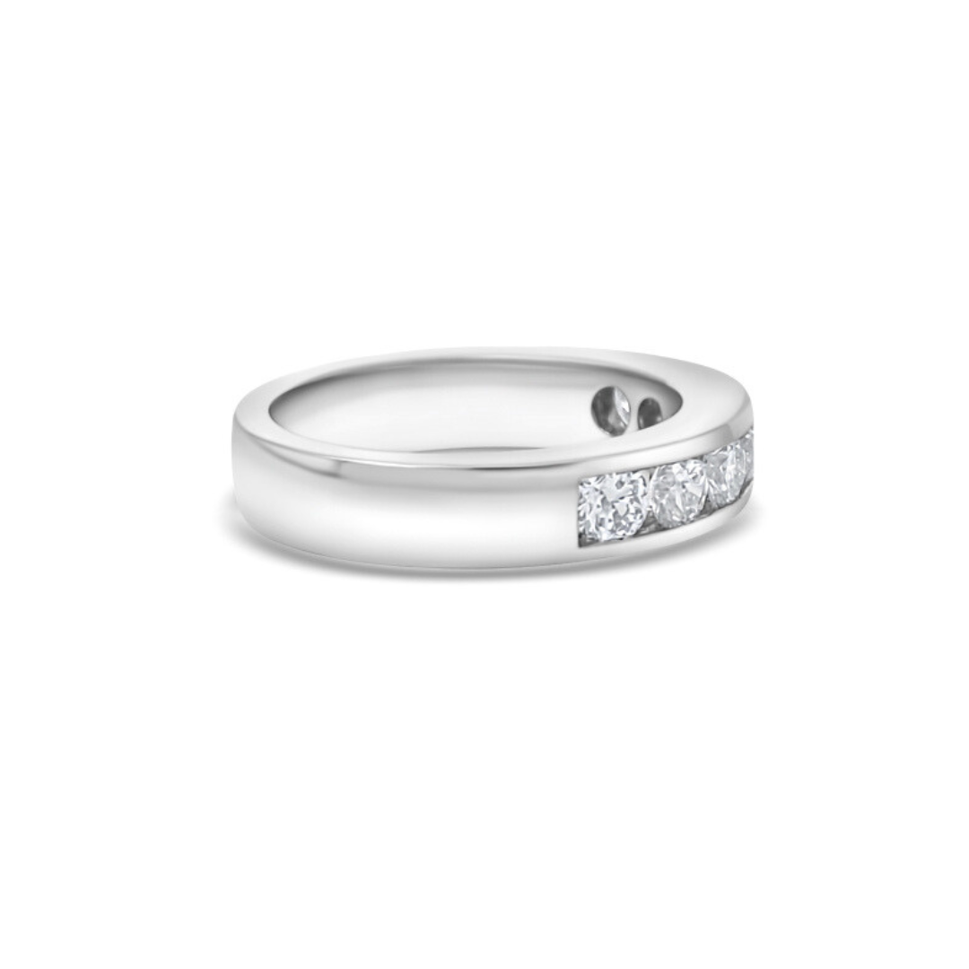 White Gold Ethical Diamond Channel Set Eternity Ring 1.00ct