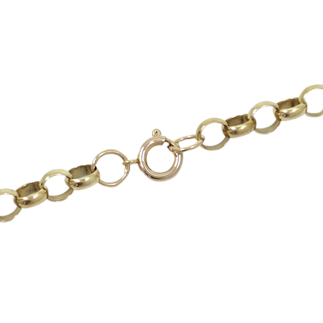 9ct Yellow Gold Belcher Chain 20"