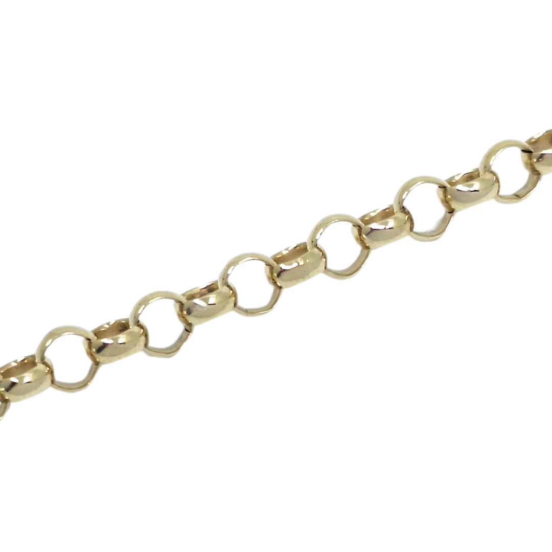 9ct Yellow Gold Belcher Chain 20"