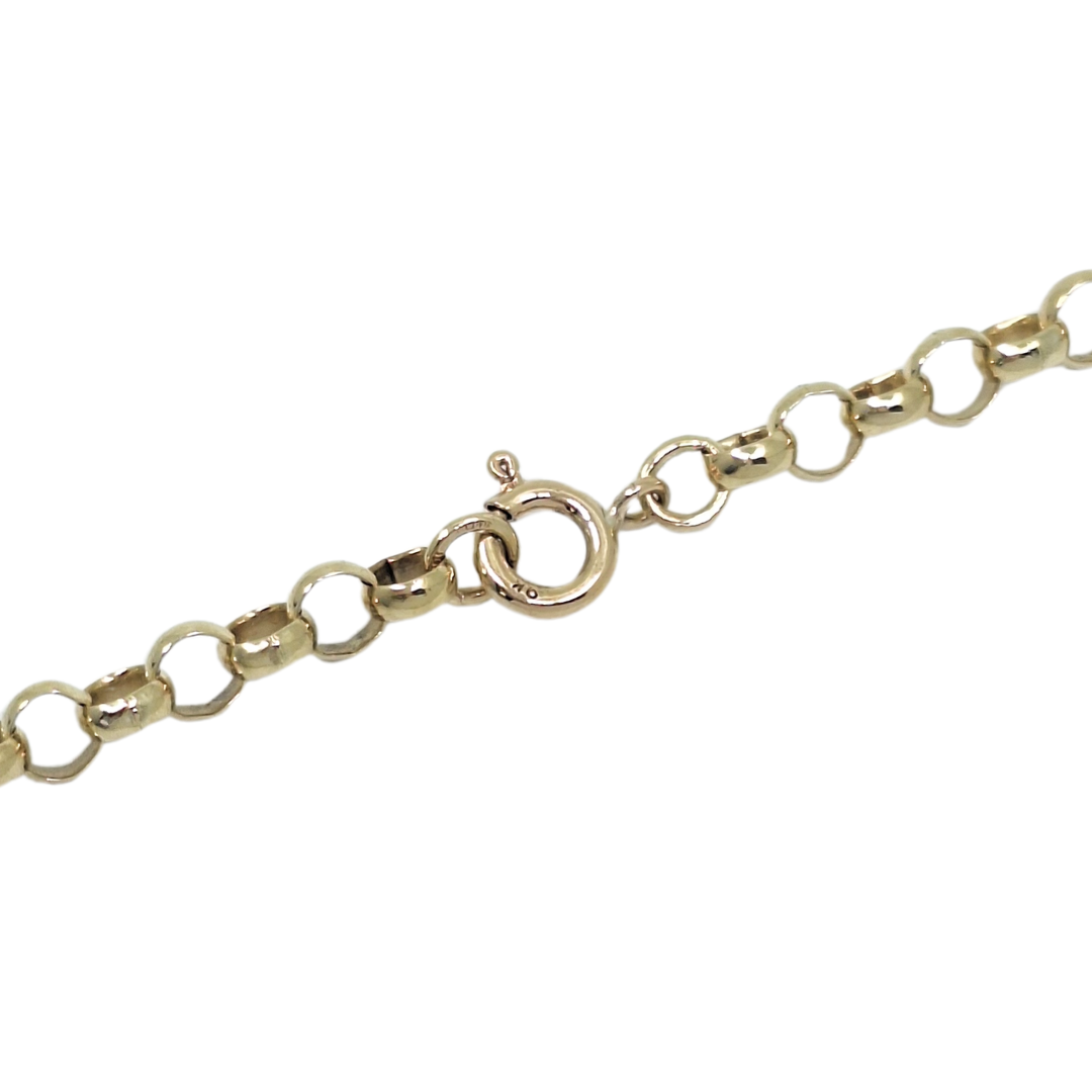 9ct Yellow Gold Belcher Chain 20"