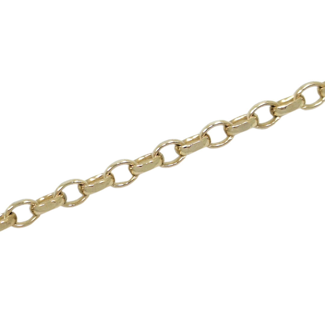 9ct Yellow Gold Belcher Chain 20"