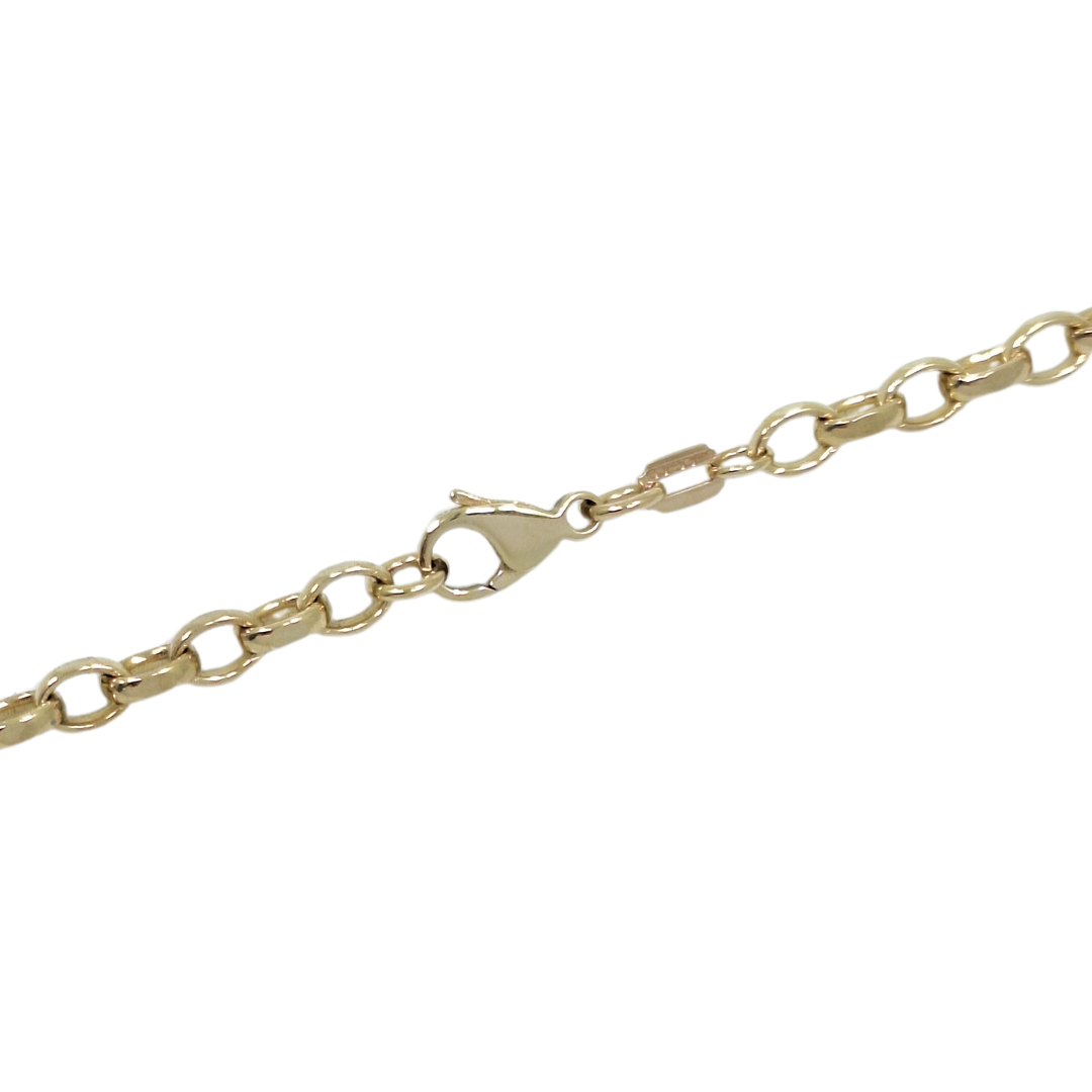 9ct Yellow Gold Belcher Chain 20"