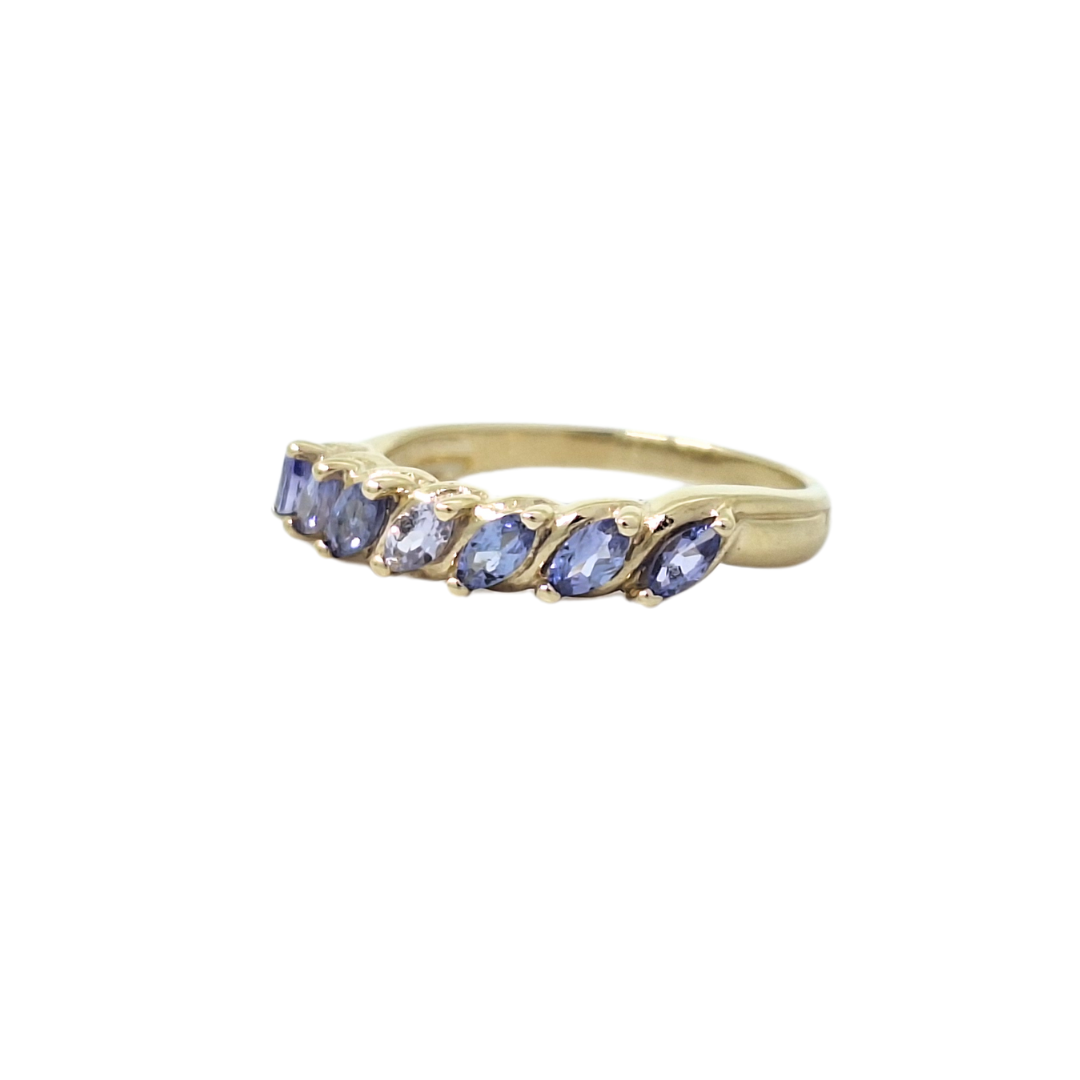 9ct Yellow Gold Tanzanite Ring