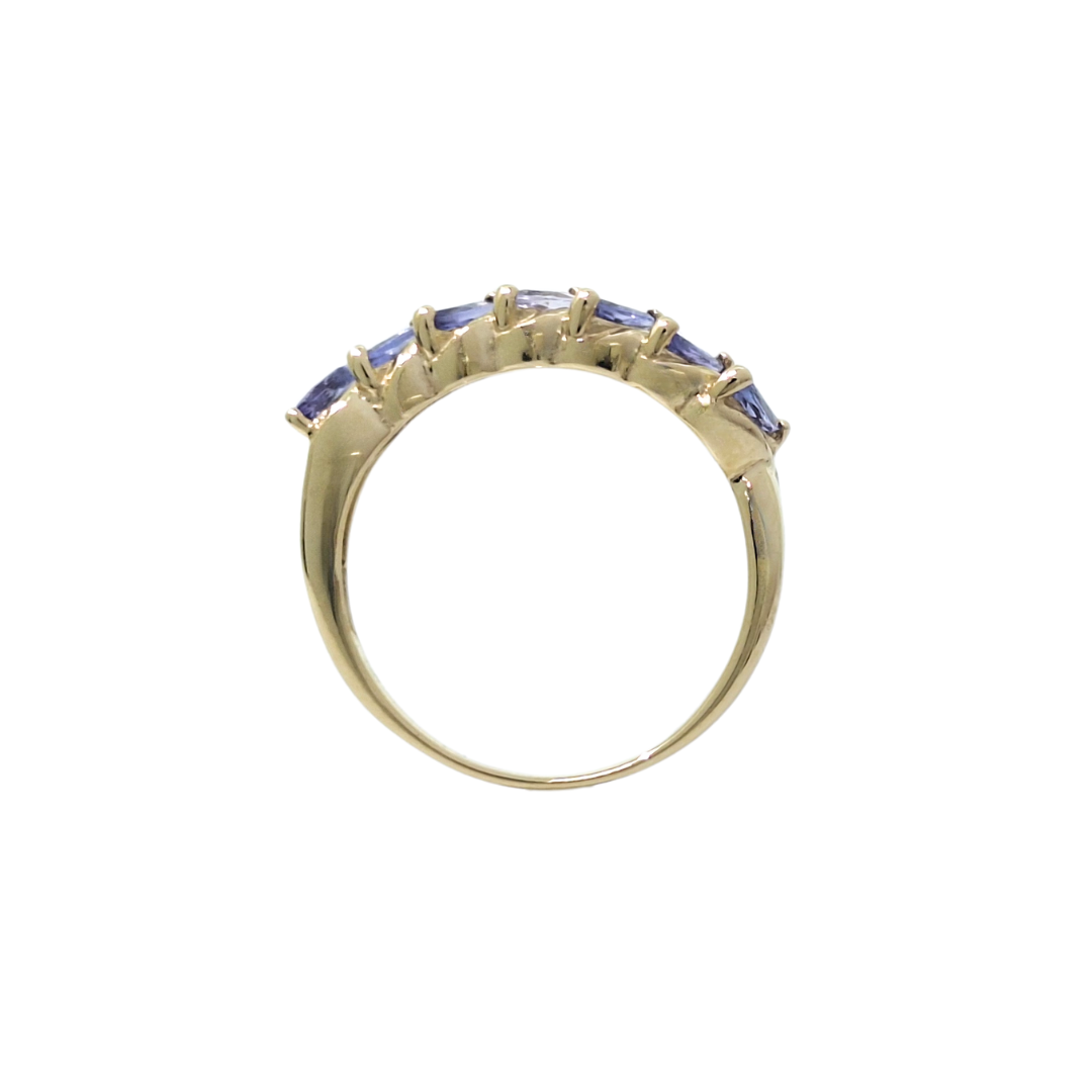 9ct Yellow Gold Tanzanite Ring