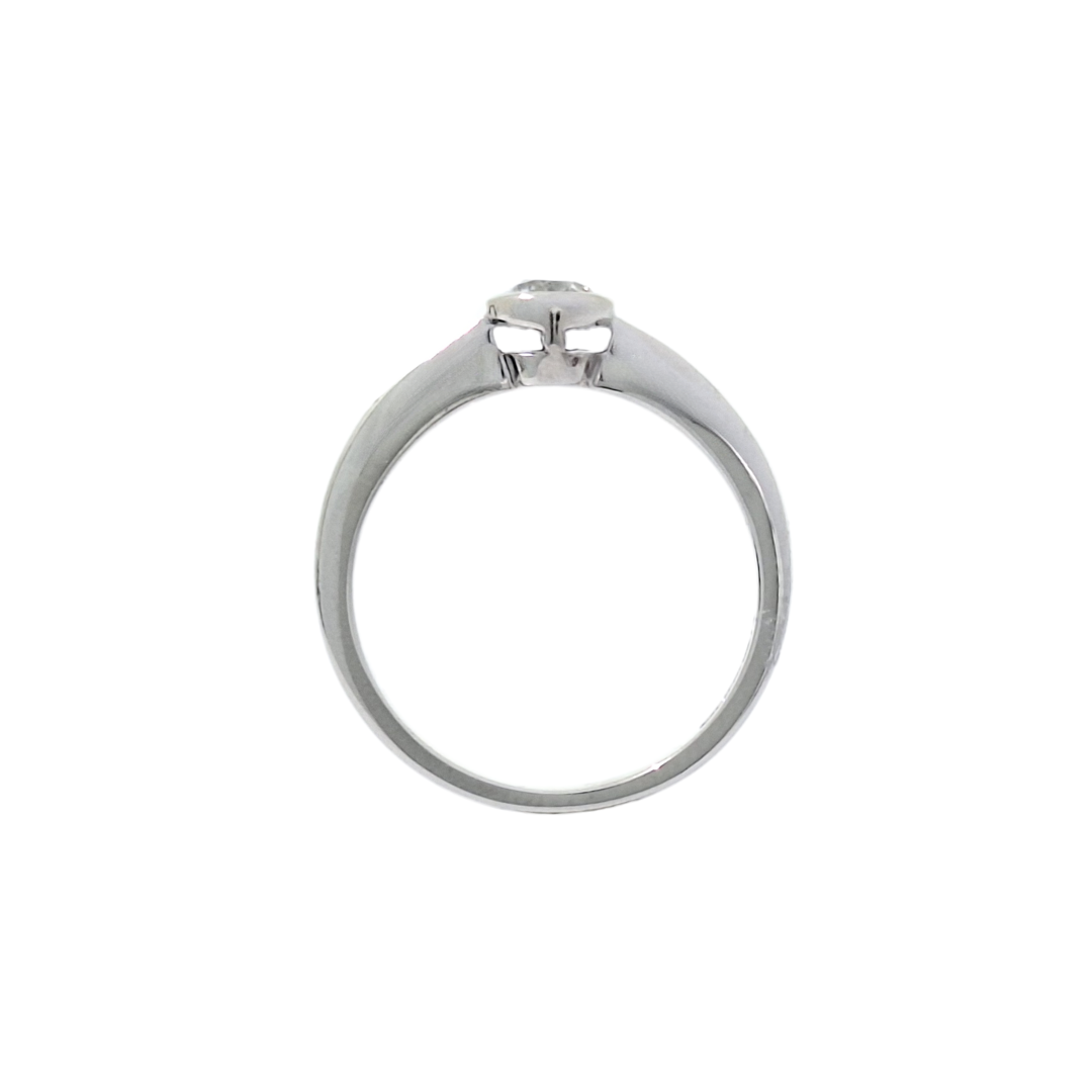 18ct White Gold Diamond Solitaire Ring 0.25ct