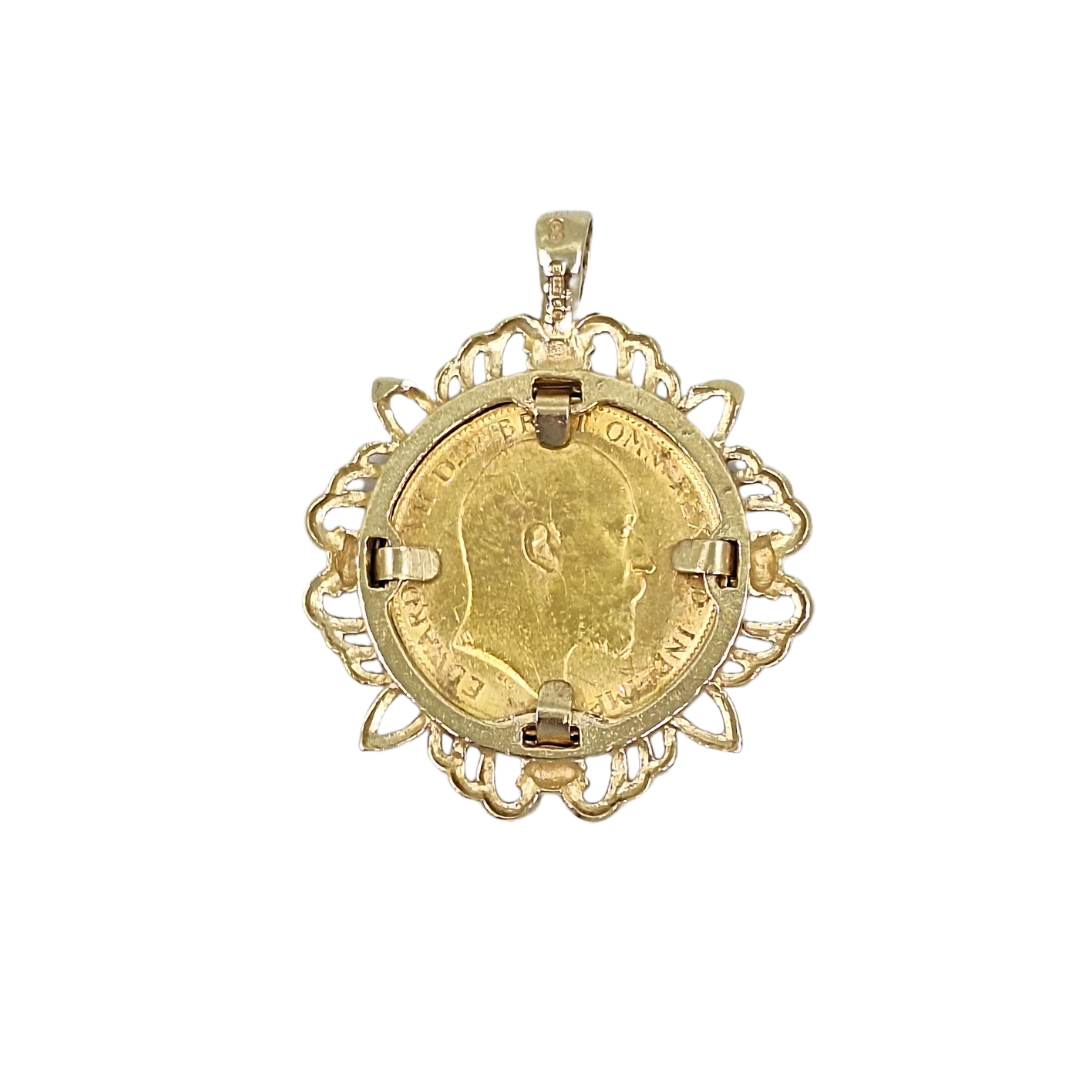 Half Sovereign Pendant 1906
