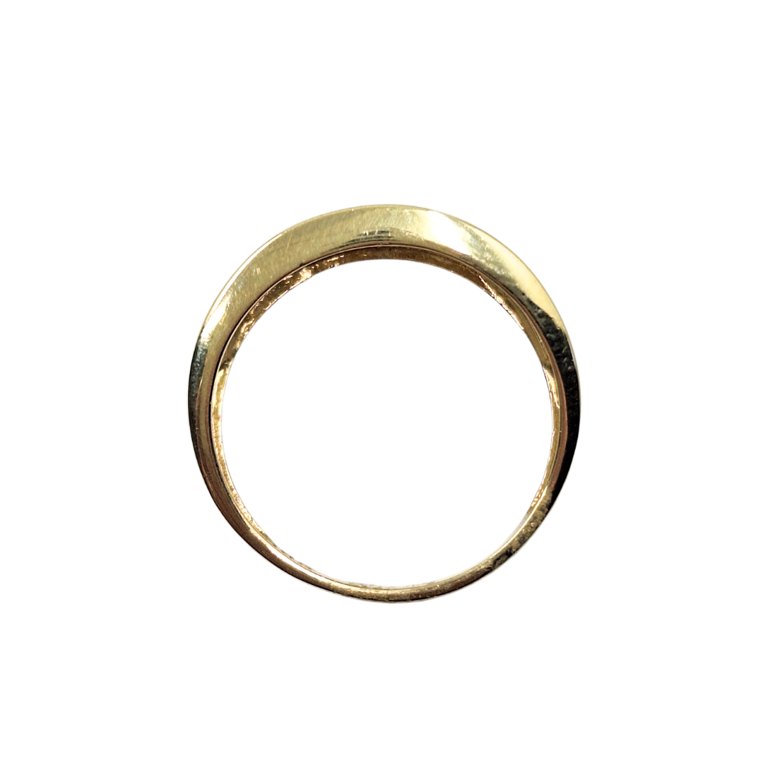 14ct Yellow & White Gold Greek Key Ring