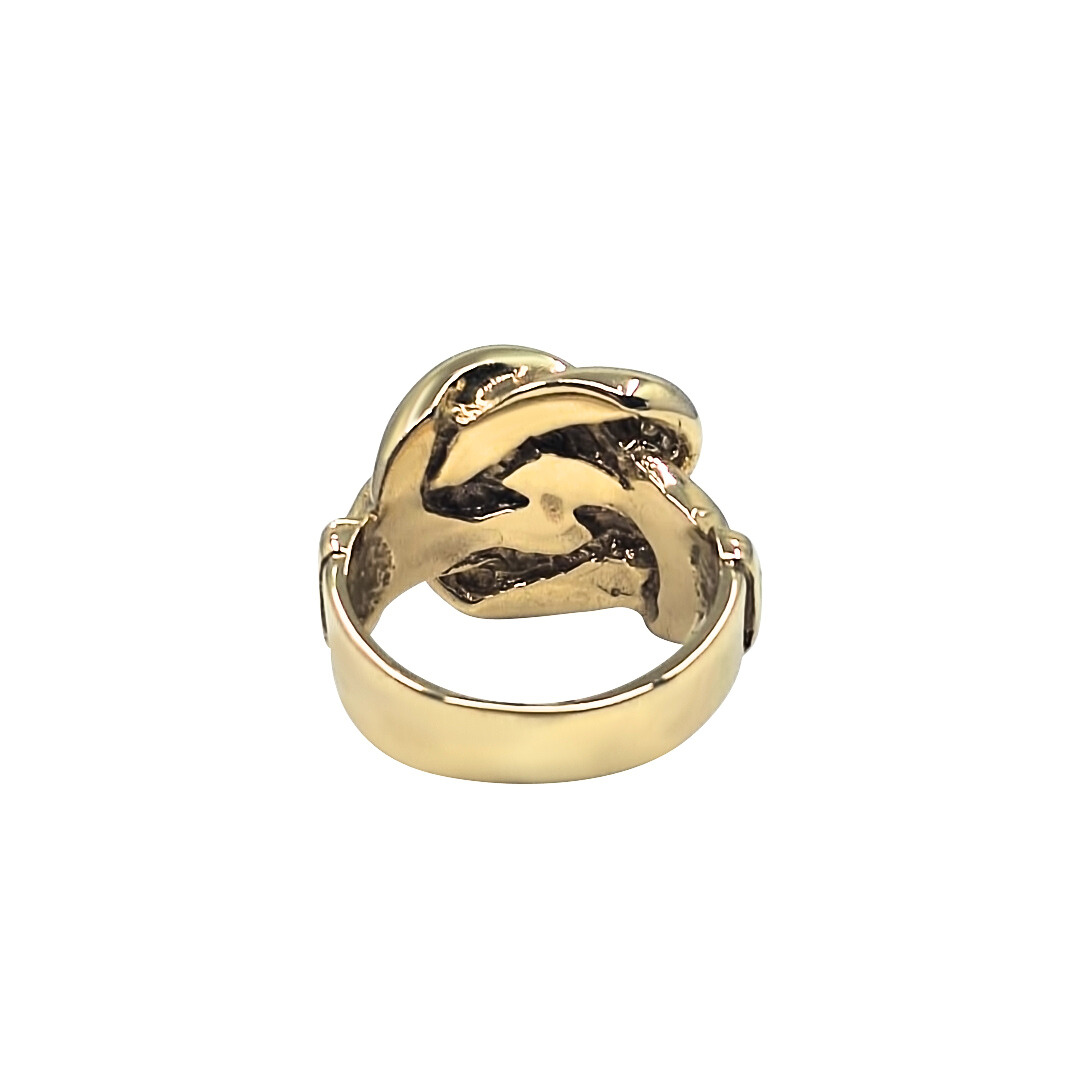 9ct Yellow Gold Knot Ring
